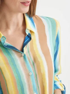 Femme Daxon Long chemisier tunique fluide