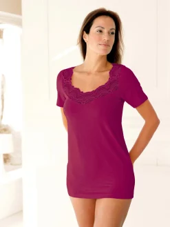 Daxon Lot 2 chemises de corps manches courtes