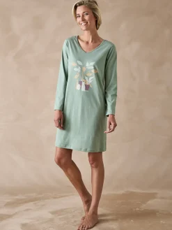 Daxon Lot 2 chemises de nuit forme tee-shirt