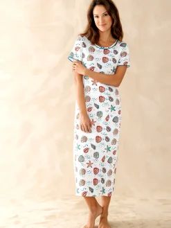 Daxon Lot 2 chemises de nuit manches courtes