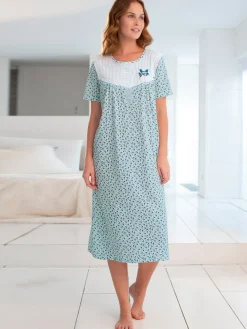 Daxon Lot 2 chemises de nuit manches courtes