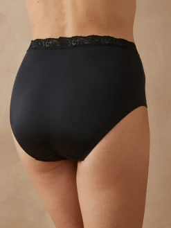 Daxon Lot 2 culottes gainantes avec dentelle