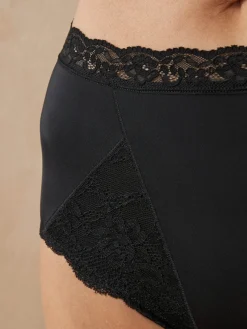 Daxon Lot 2 culottes gainantes avec dentelle