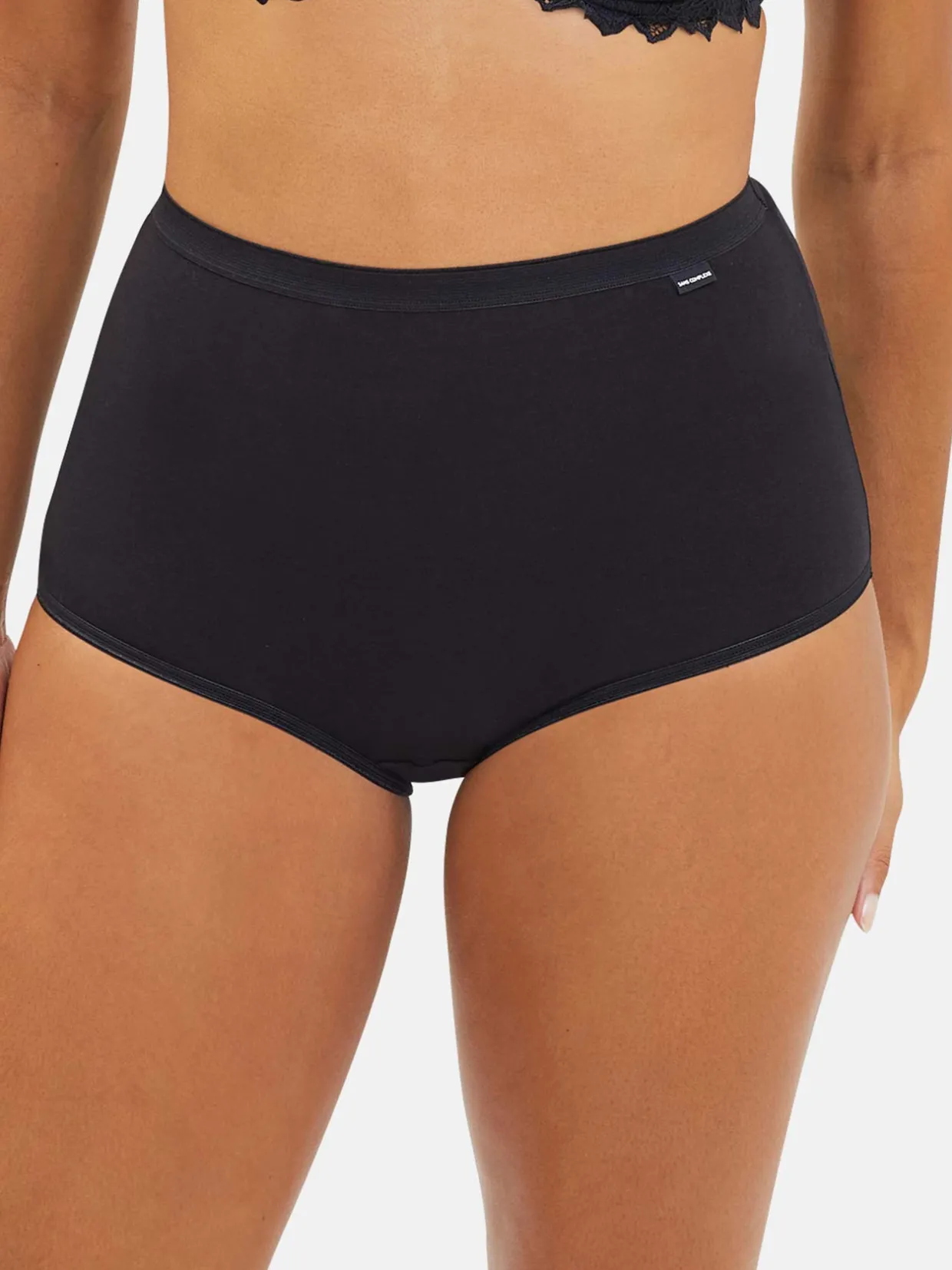 Sans Complexe Lot 3 culottes hautes Simplement Coton