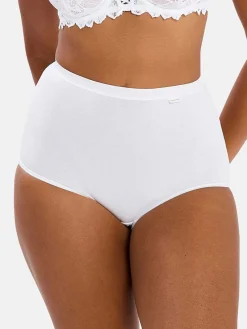 Sans Complexe Lot 3 culottes hautes Simplement Coton