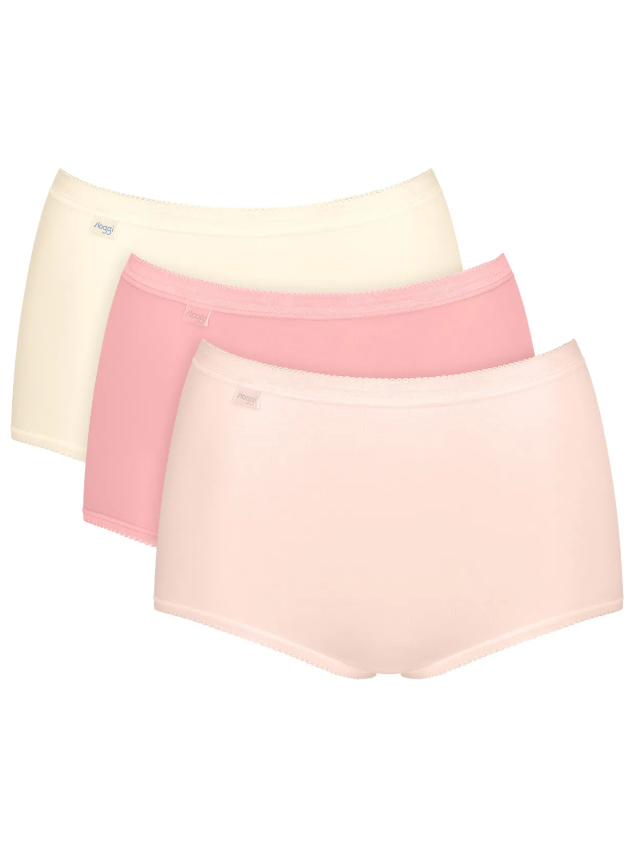 Sloggi Lot 3 culottes maxi Basic+