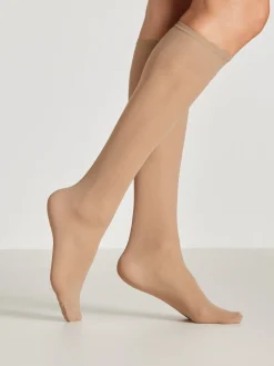 Daxon Lot 3 paires de mi-bas 40 deniers