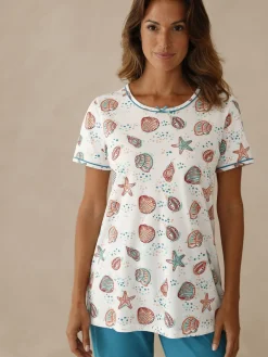 Daxon Lot d'1 pyjacourt + 1 pyjama coton