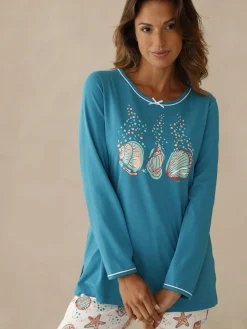 Daxon Lot d'1 pyjacourt + 1 pyjama coton