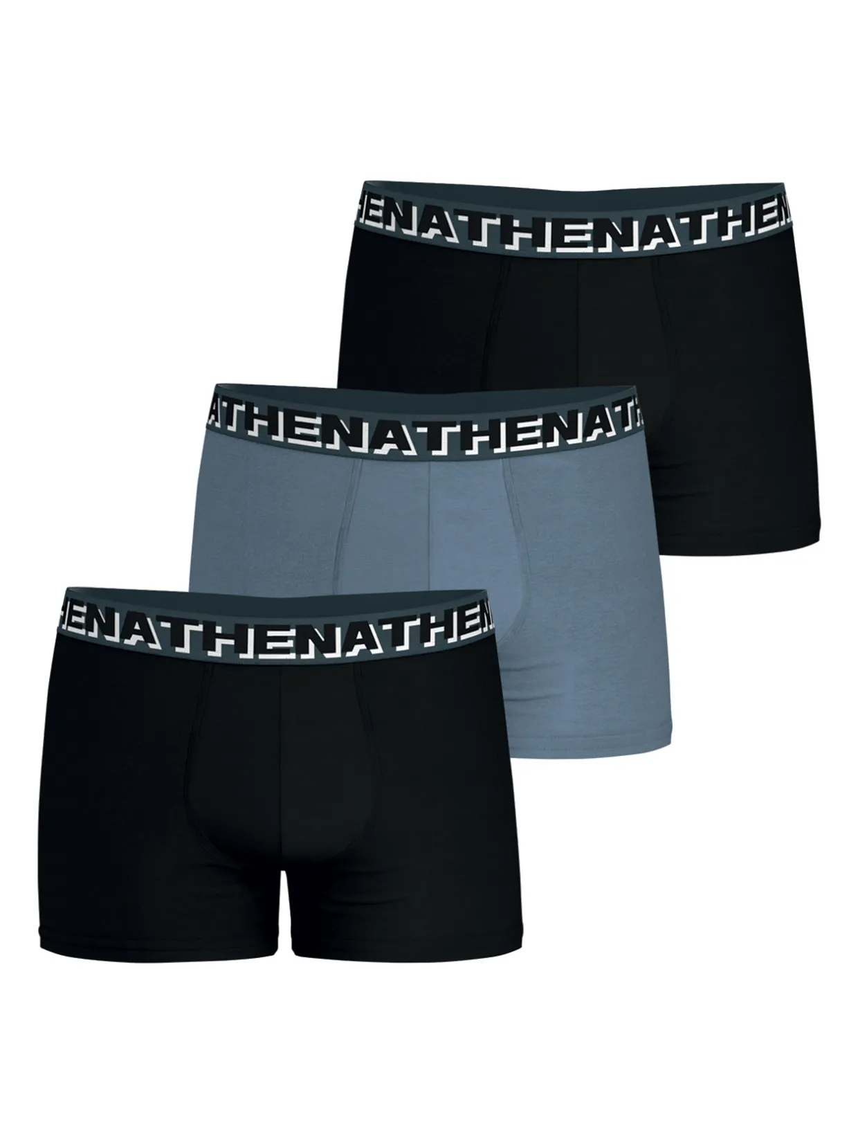 Homme Athéna Lot de 3 boxers coton confort
