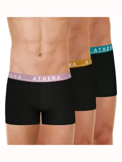 Homme Athéna lot de 3 boxers EASY COLOR