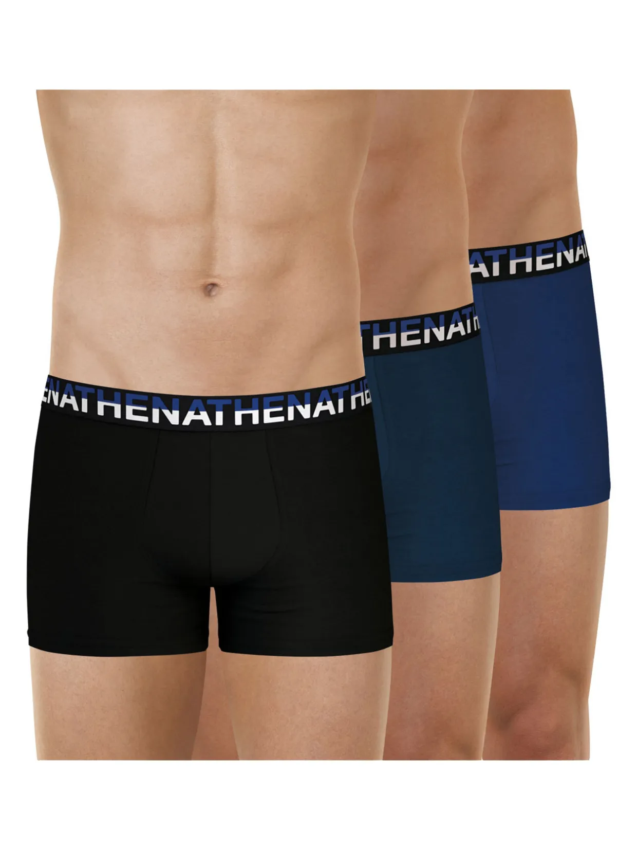 Homme Athéna Lot de 3 boxers Eco Pack