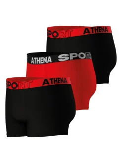 Homme Athéna Lot de 3 boxers Eco Sport