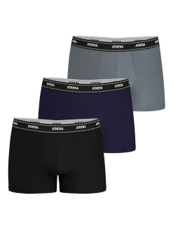 Homme Athéna Lot de 3 boxers fermés