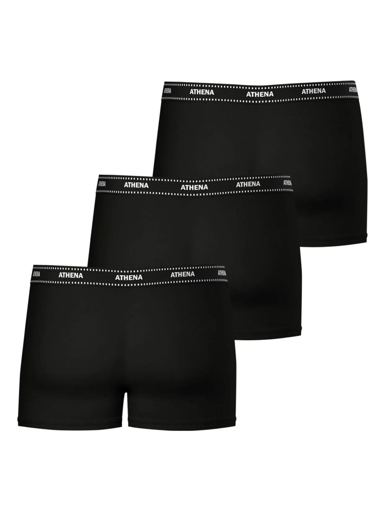 Homme Athéna Lot de 3 boxers fermés