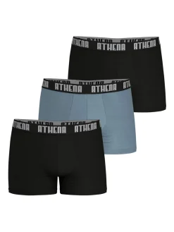 Homme Athéna Lot de 3 boxers homme Basic Color