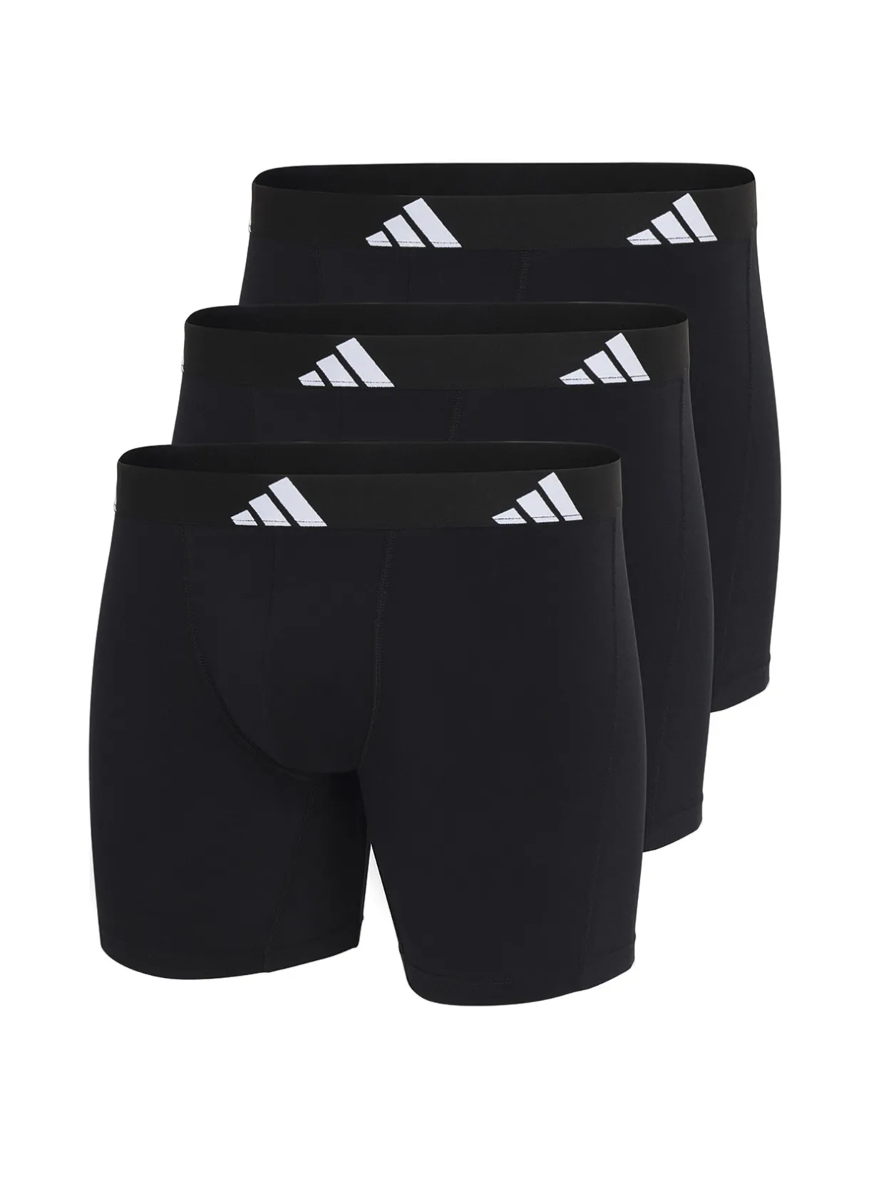 Homme Adidas Lot de 3 boxers longs coton Active Flex