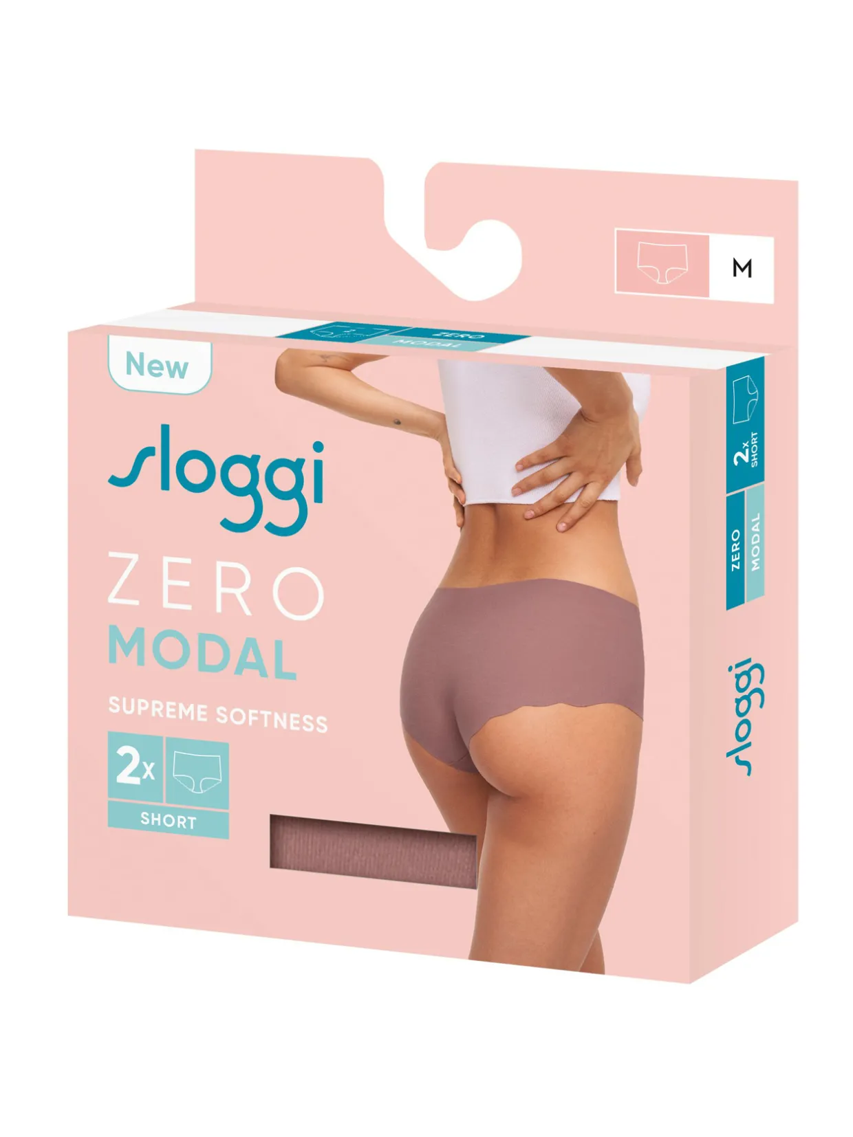 Sloggi Lot de 2 boxers ZERO Modal 2.0 Short