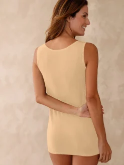 Daxon Lot de 2 chemises de corps sans manches