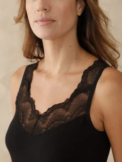 Daxon Lot de 2 chemises de corps sans manches