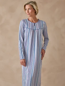 Daxon Lot de 2 chemises de nuit longues