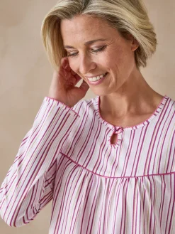 Daxon Lot de 2 chemises de nuit longues