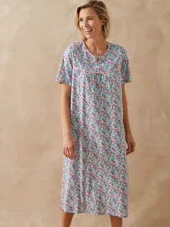 Daxon Lot de 2 chemises de nuit longues