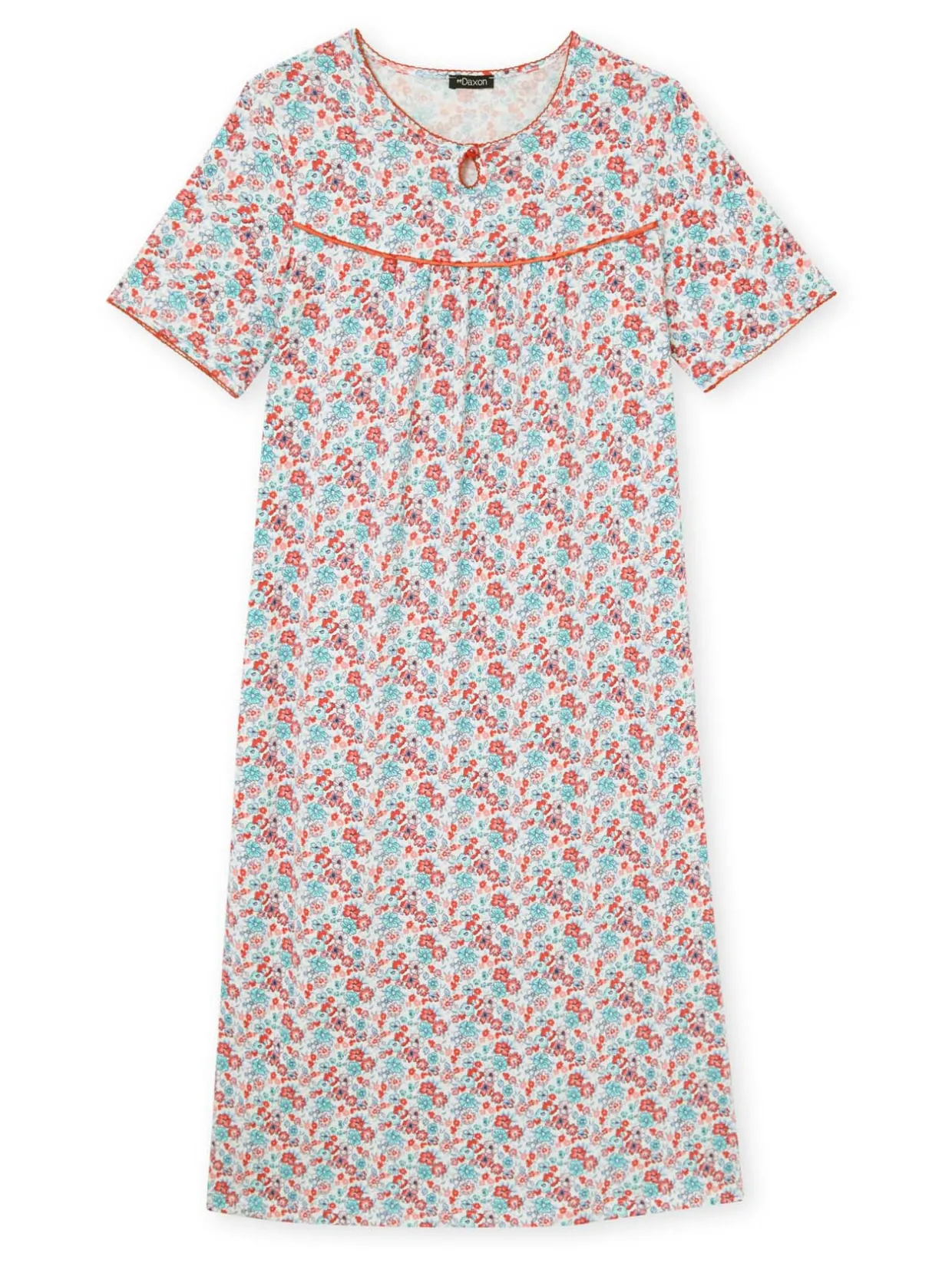 Daxon Lot de 2 chemises de nuit longues