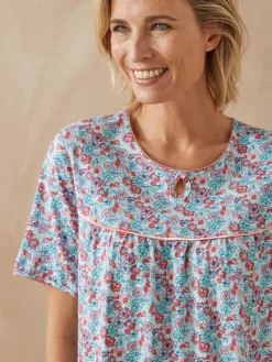 Daxon Lot de 2 chemises de nuit longues