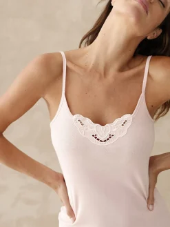 Daxon Lot de 2 chemises fines bretelles + 1