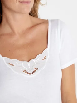 Daxon Lot de 2 chemises manches courtes + 1