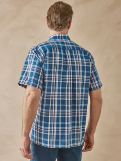 Homme Daxon Lot de 2 chemisettes en polycoton