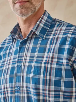 Homme Daxon Lot de 2 chemisettes en polycoton