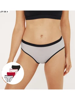 Athéna Lot de 4 culottes