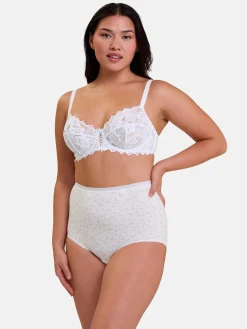 Sans Complexe Lot de 2 culottes hautes Classique Coton