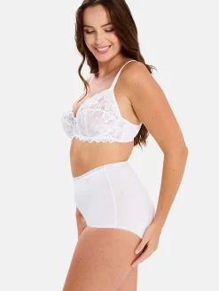 Sans Complexe Lot de 2 culottes hautes Classique Coton