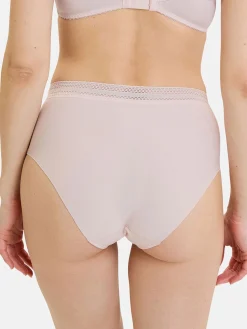 Sans Complexe Lot de 2 culottes hautes Invisible Coton