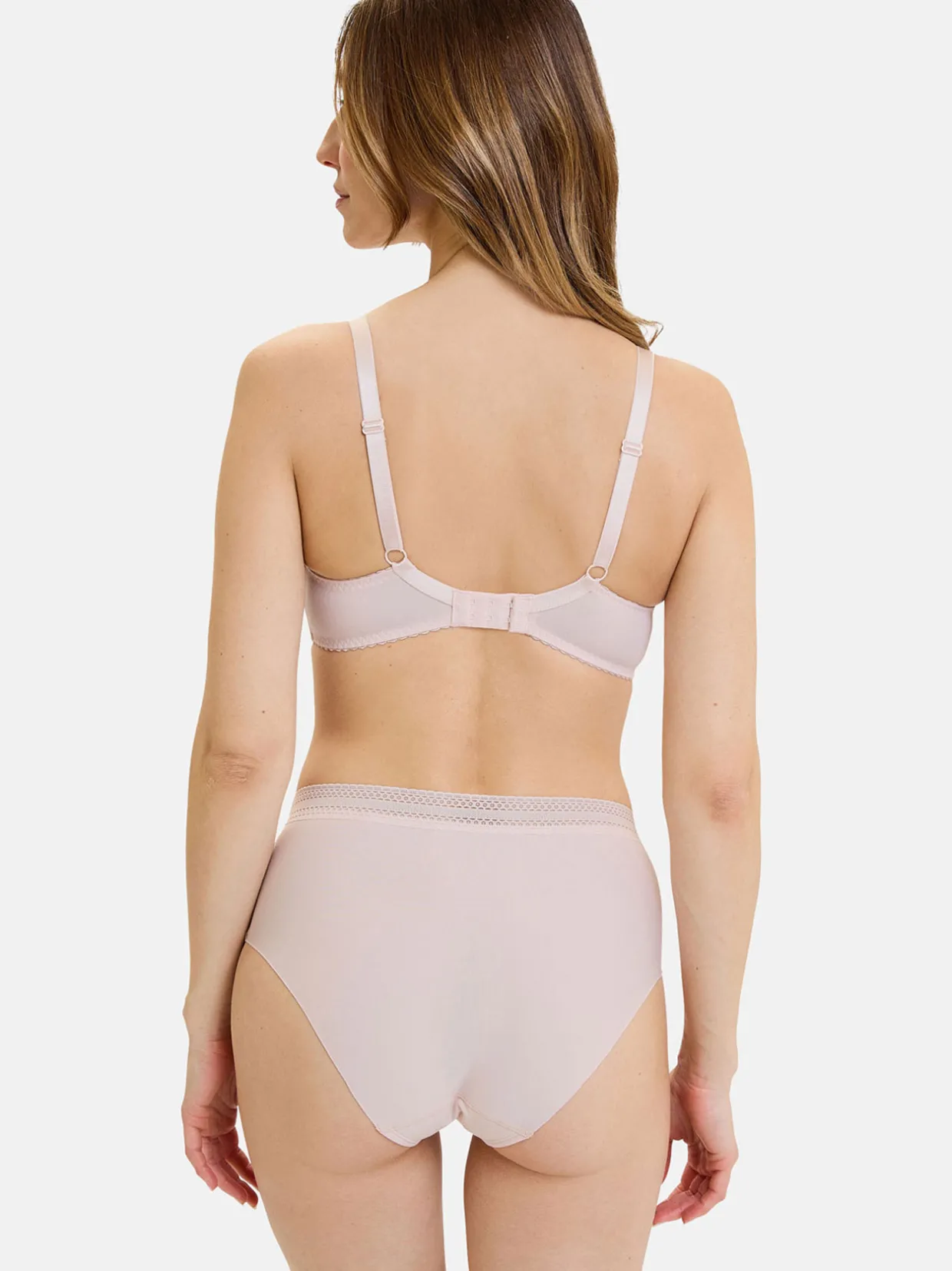 Sans Complexe Lot de 2 culottes hautes Invisible Coton