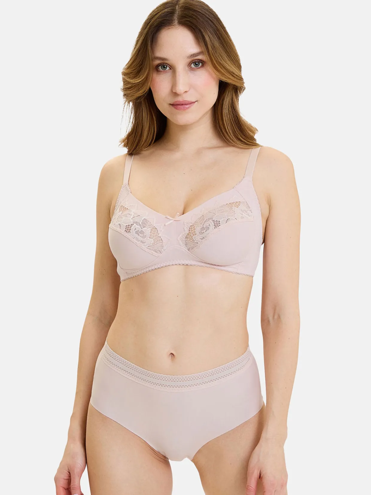 Sans Complexe Lot de 2 culottes hautes Invisible Coton