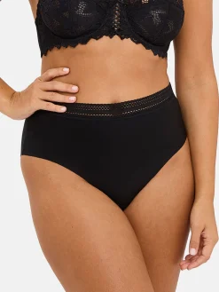 Sans Complexe Lot de 2 culottes hautes Invisible Coton