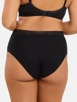 Sans Complexe Lot de 2 culottes hautes Invisible Coton