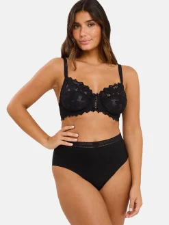 Sans Complexe Lot de 2 culottes hautes Invisible Coton