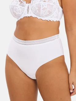 Sans Complexe Lot de 2 culottes hautes Invisible Coton