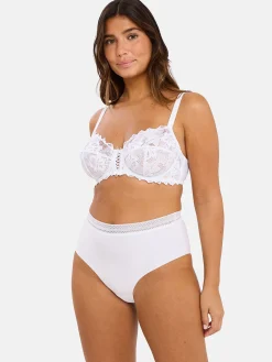 Sans Complexe Lot de 2 culottes hautes Invisible Coton