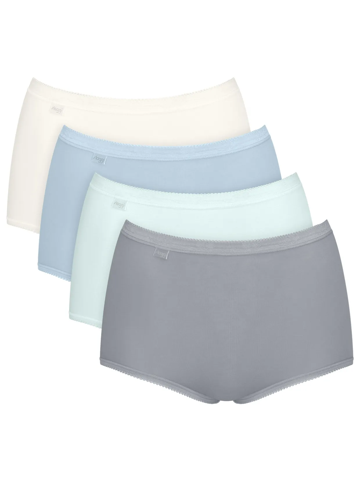 Sloggi Lot de 3 culottes maxi + 1 gratuite