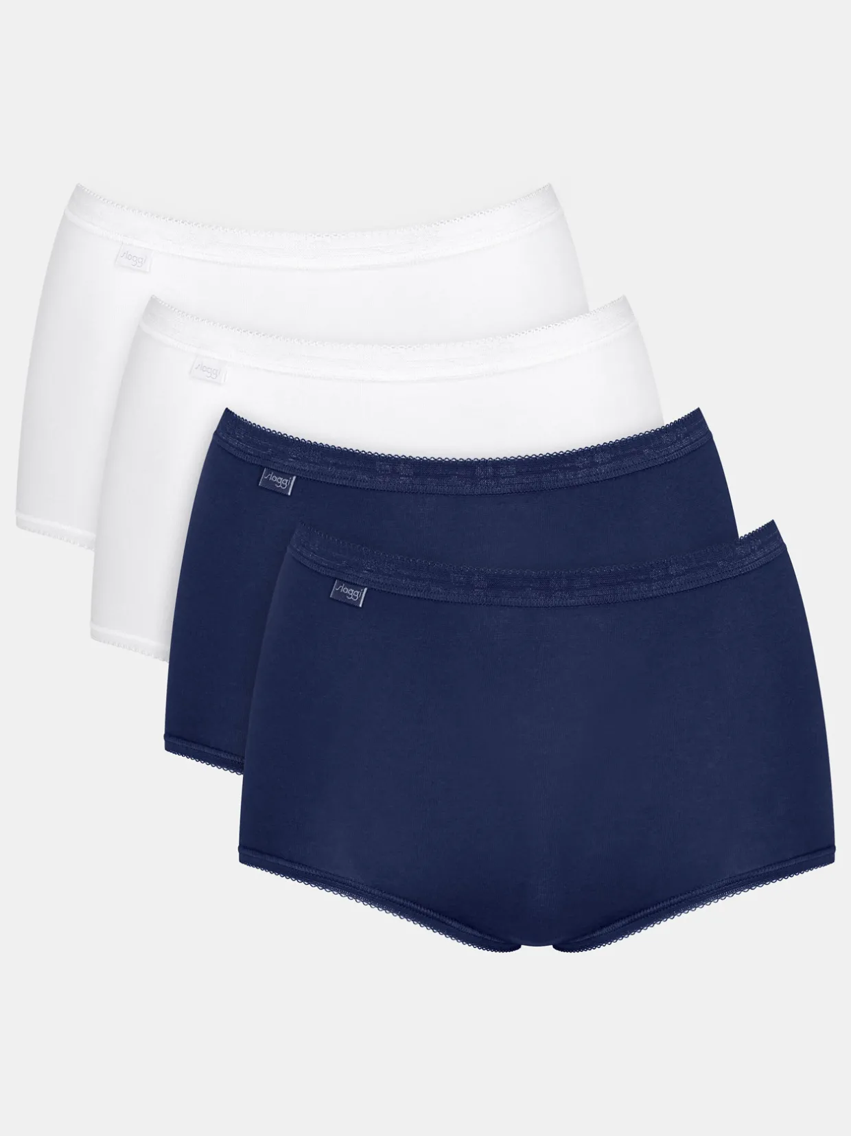 Sloggi Lot de 3 culottes maxi + 1 gratuite