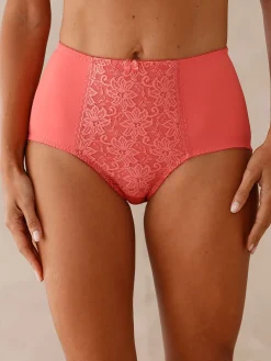 Daxon Lot de 2 culottes maxi effet ventre plat