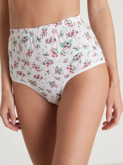 Daxon Lot de 4 culottes montantes fantaisie