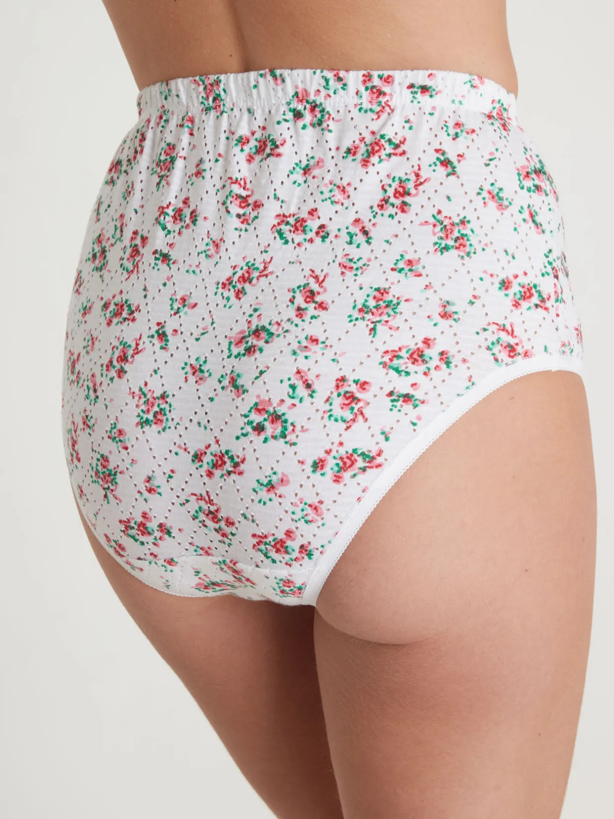 Daxon Lot de 4 culottes montantes fantaisie