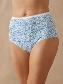 Daxon Lot de 4 culottes pur coton